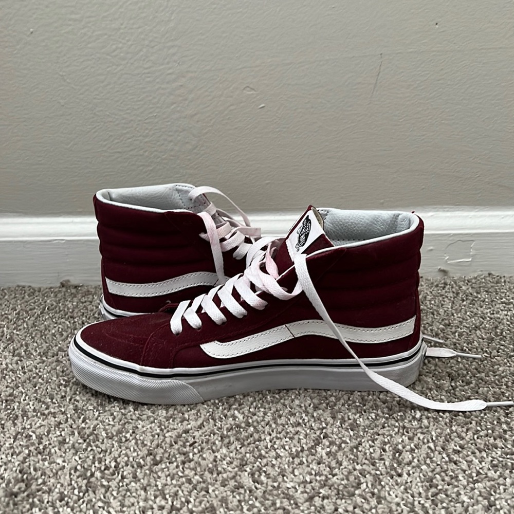 Vans Sk8-Hi Women’s High Tops (worn less than 5 times)